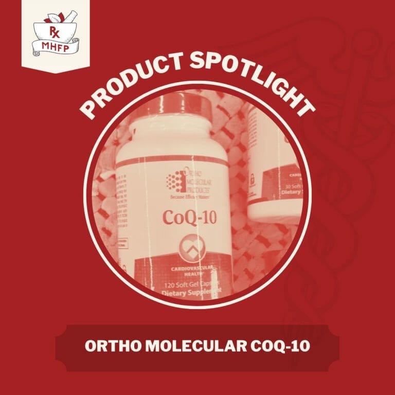 Product Spotlight: Ortho Molecular CoQ-10